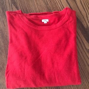 💥final $-J.Crew rolled hem  lightweight sweater